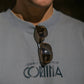 T-shirt oversize Cortina d’Ampezzo in cotone biologico