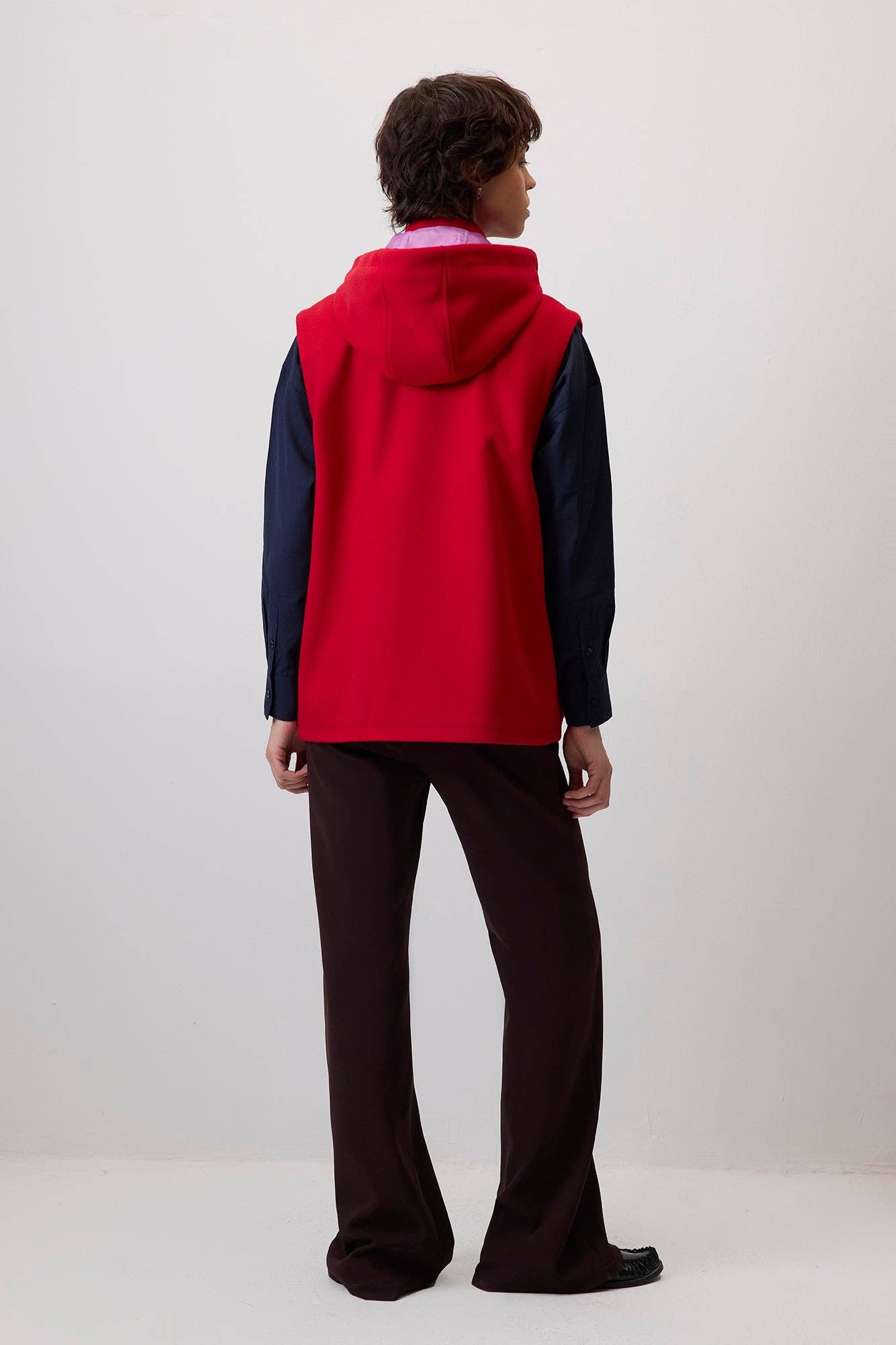 Gilet con cappuccio Cachet