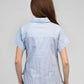 Camicia a righe Soumael con nodo in vita