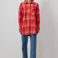Camicia da taglialegna a quadri in misto cotone
