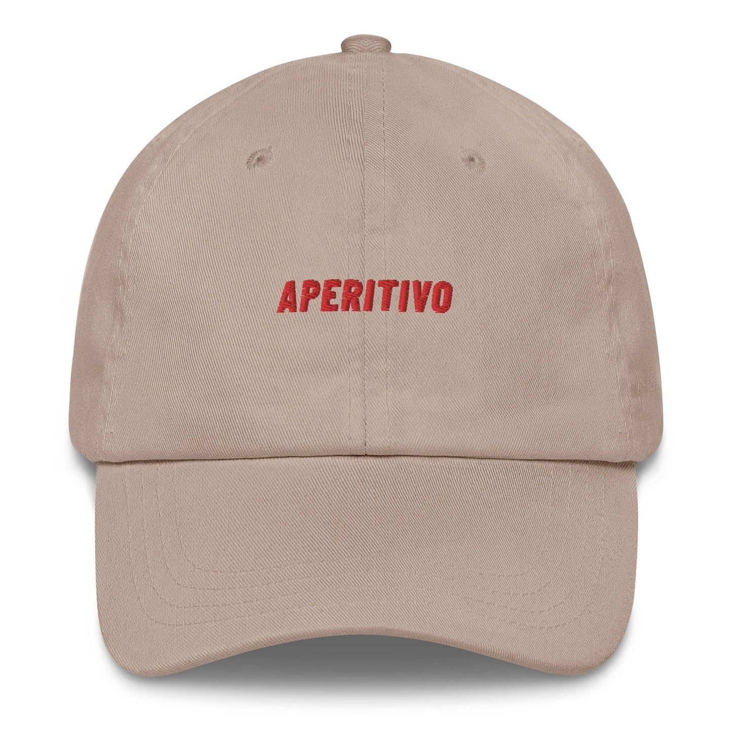 Cappellino da baseball Aperitivo ricamato in cotone