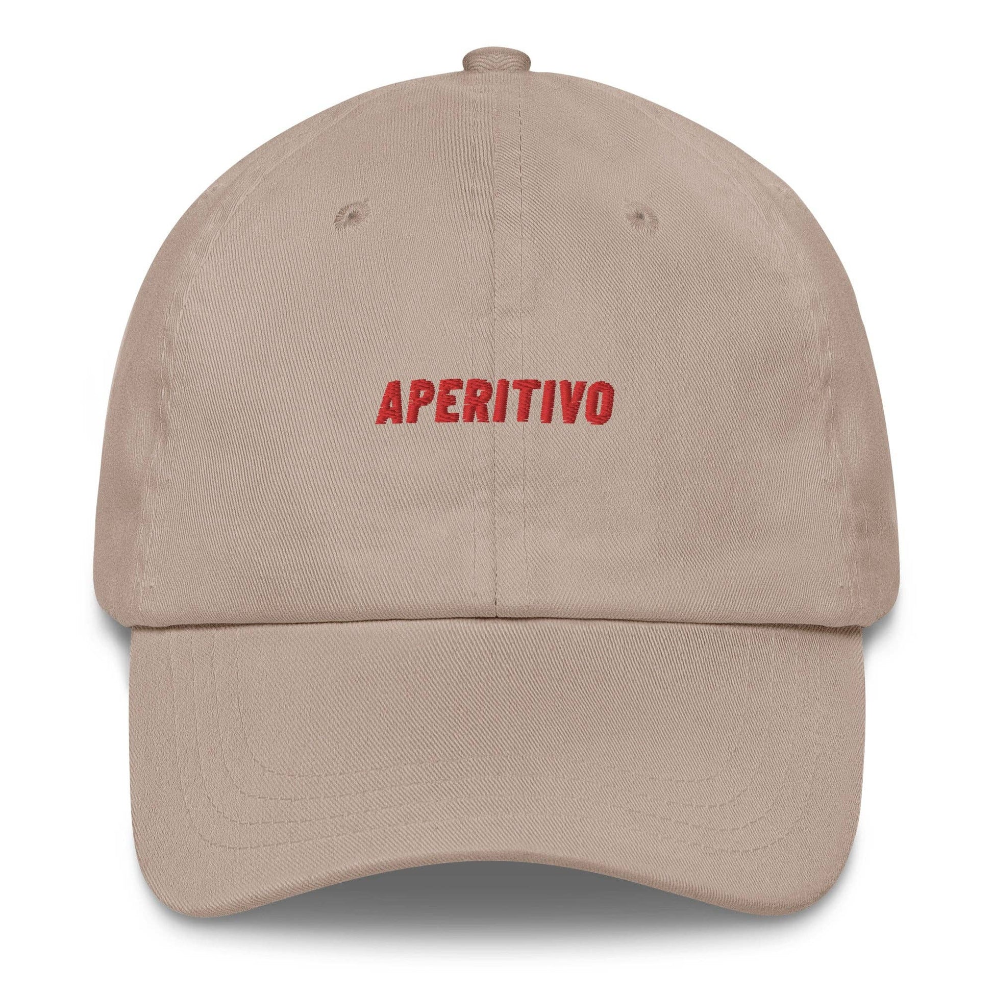 Cappellino da baseball Aperitivo ricamato in cotone