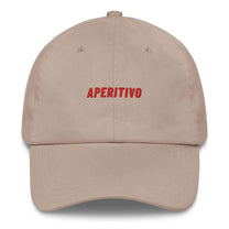 Cappellino da baseball Aperitivo ricamato in cotone