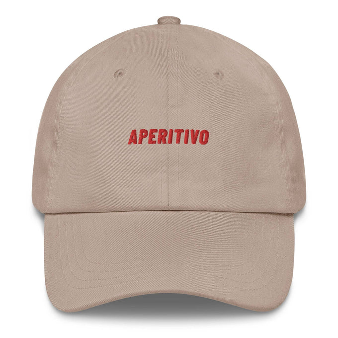Cappellino da baseball Aperitivo ricamato in cotone