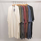 Kimono lungo fluido in raso