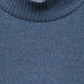 Maglione in Maglia Rasata con Collo Alto