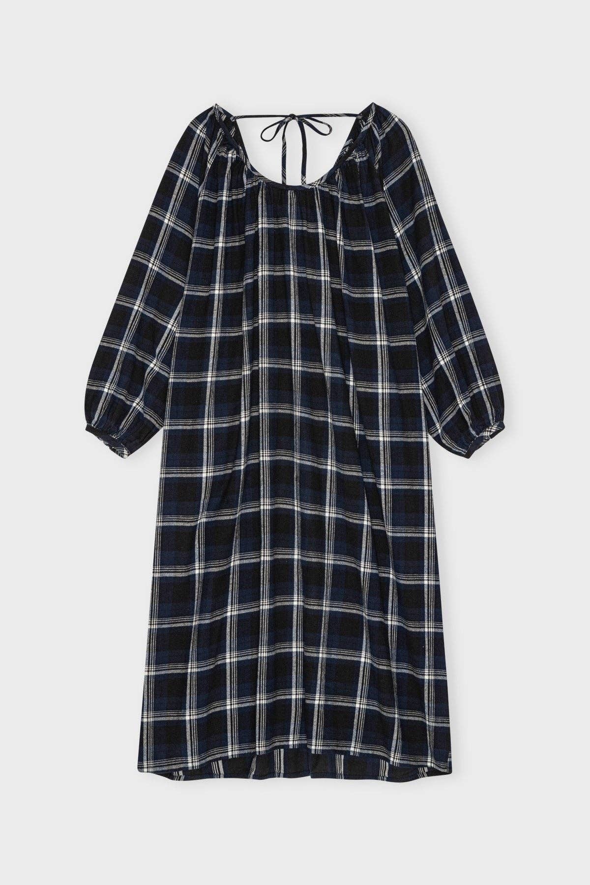 Abito chemisier lungo in Tencel con cintura