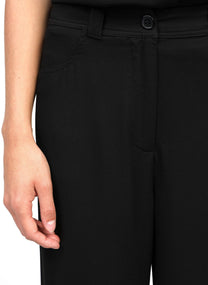 Pantaloni neri a gamba dritta Phorila