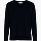 Maglione in maglia con scollo a V relaxed fit
