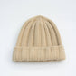 Berretto a coste in misto cashmere