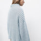 Maglione dolcevita a maglia grossa