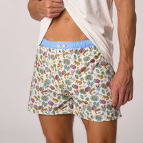 Boxer in cotone biologico fantasia Dolce Vita