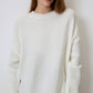 Maglione oversize tinta unita