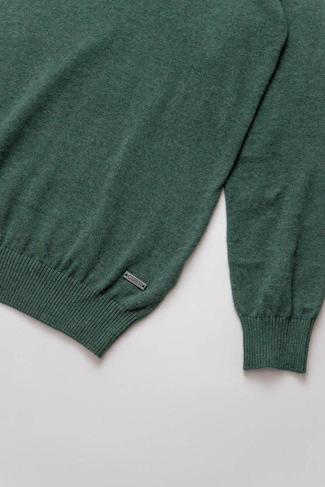T-shirt Feel Good in cotone verde elettrico