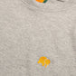 T-shirt Essential Organic Grigio Melange