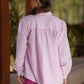 Blusa a righe in cotone