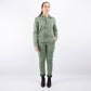 Tuta intera a maniche lunghe con zip