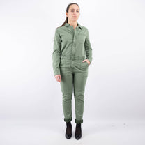 Tuta intera a maniche lunghe con zip