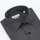 Camicia elegante grigia slim fit in cotone biologico