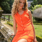 Gilet in lino da donna