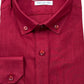 Camicia in voile di cotone rossa