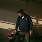 Felpa half-zip in cotone biologico edizione limitata