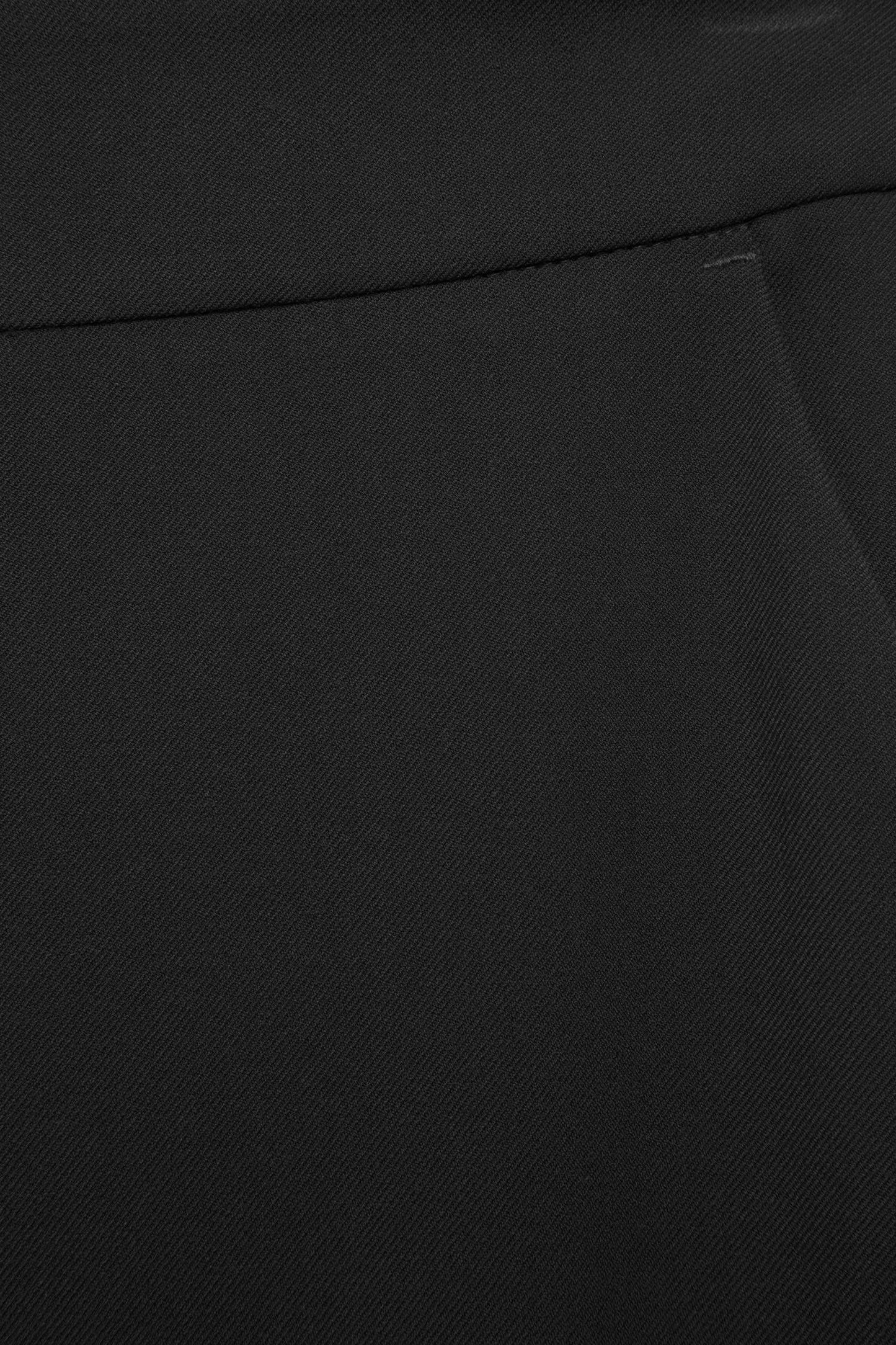Pantaloni a Gamba Larga con Zip Laterale