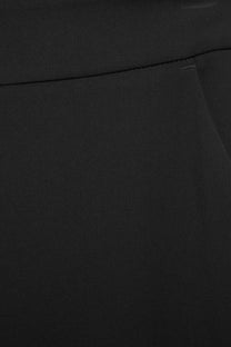 Pantaloni a Gamba Larga con Zip Laterale