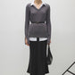 Blusa basic in maglia a trama morbida