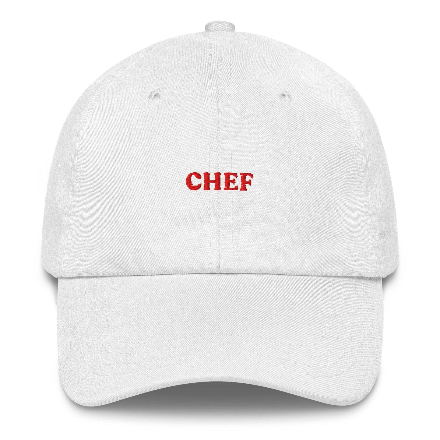 Cappellino da baseball in cotone ricamato “Chef”