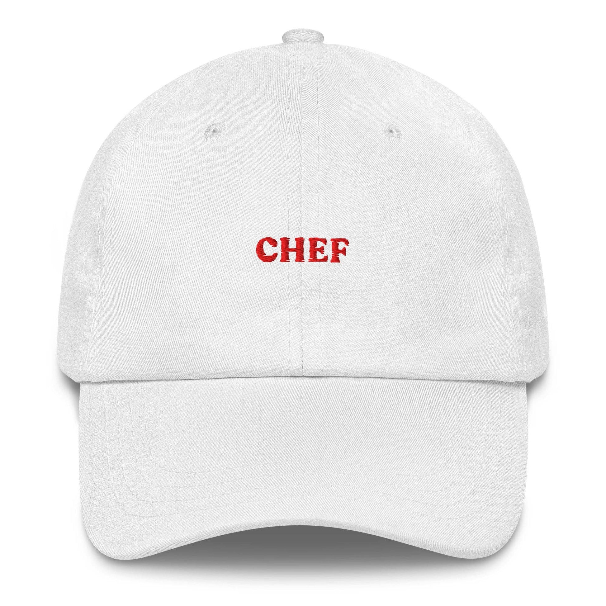 Cappellino da baseball in cotone ricamato “Chef”