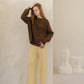 Pantaloni Perly blu marino da donna