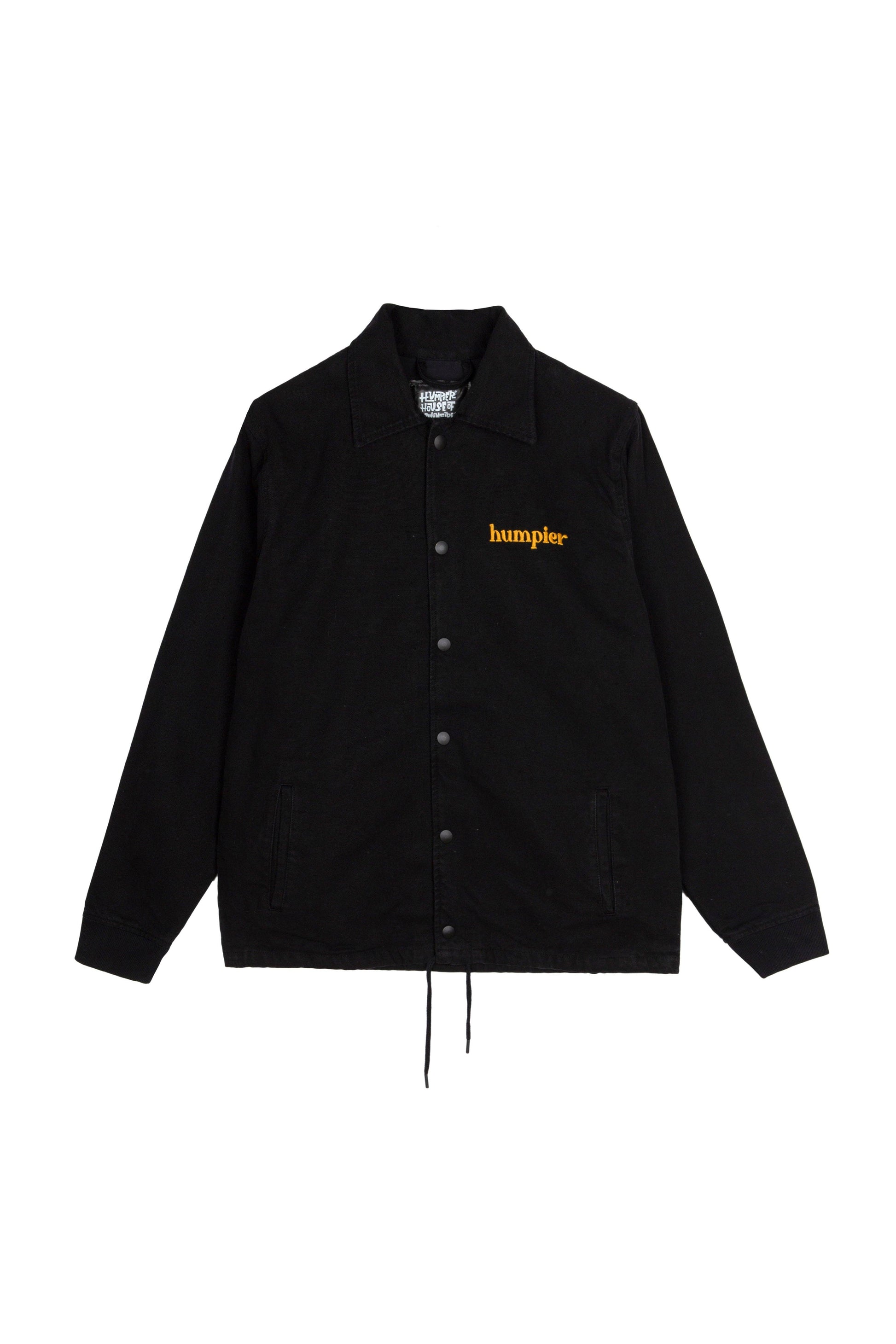 Giacca trucker nera Good Luck