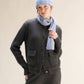 Jabot in misto cashmere