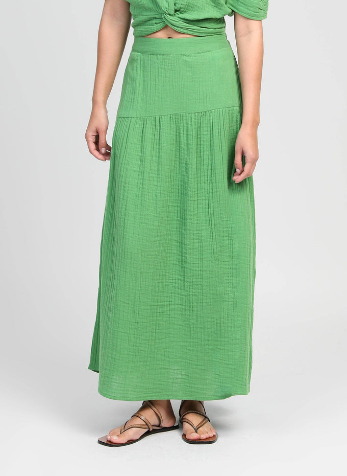 Gonna Midi Ritha Verde