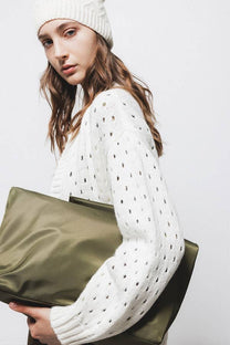 Cardigan in maglia strutturata