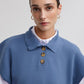 Gilet in maglia con scollo a polo