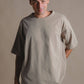 T-shirt oversize pesante in cotone biologico pigment-dyed Brindle