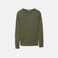 Maglione in maglia rasata con girocollo