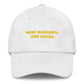Cappellino da baseball ricamato “More Margarita Less Drama”