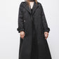 Trench classico doppiopetto con cintura