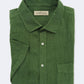 Camicia in lino verde Praia