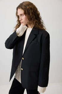 Blazer in tessuto paracadute