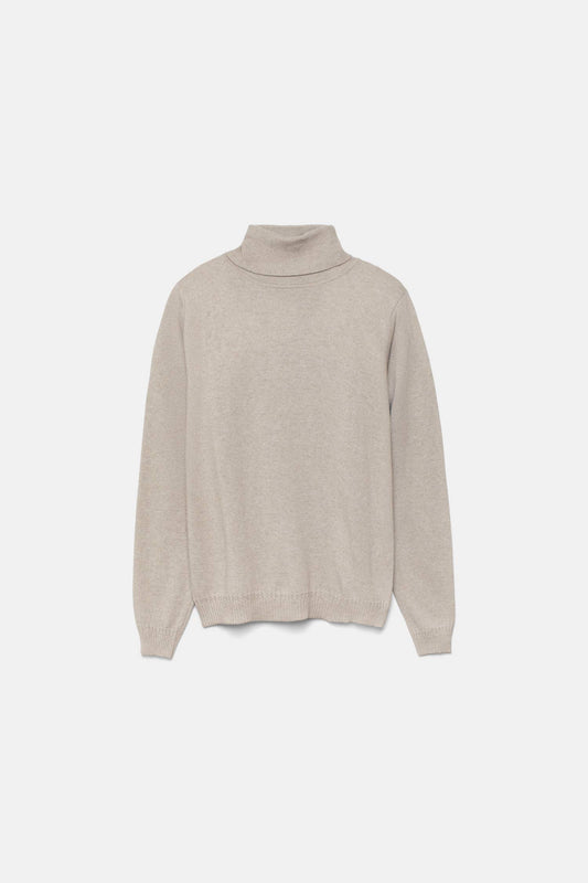 Maglione Dolcevita in Maglia