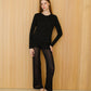 Cardigan leggero in lurex con glitter da donna