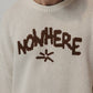 Maglione beige Nowhere in cotone biologico