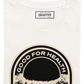 T-shirt Akira con badge ricamato in cotone biologico
