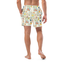 Costume da bagno corto da uomo Cartolina dall’Italia