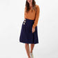 Maglia girocollo con micro cuori e dettagli lurex