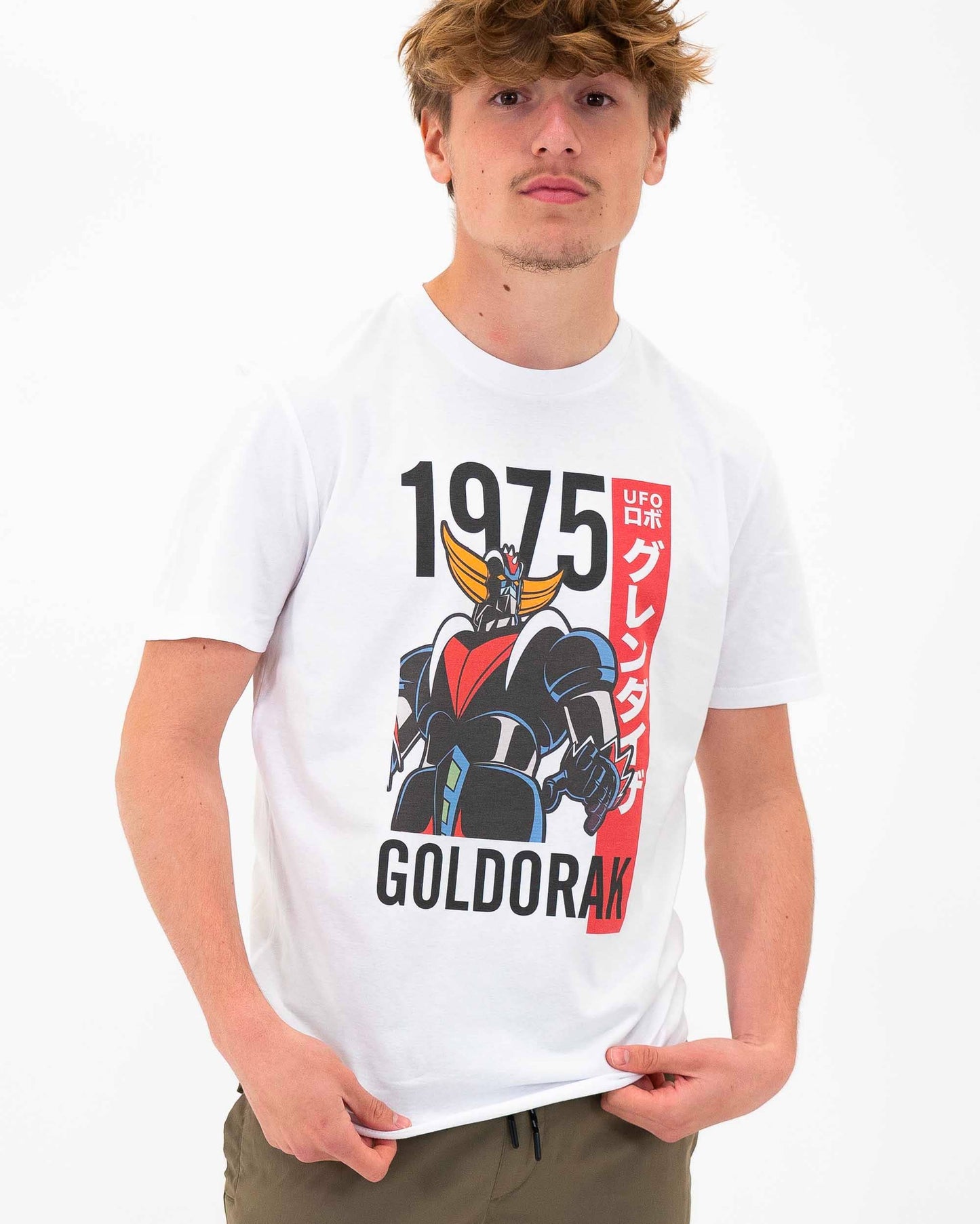 T-shirt Goldorak con grafica anime giapponese